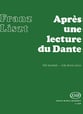 Apres Une Lecture du Dante piano sheet music cover